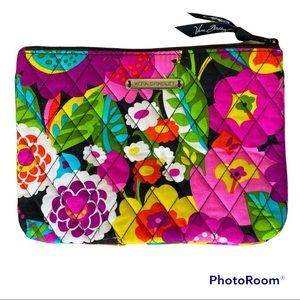 Vera Bradley Floral Cosmetics Bag